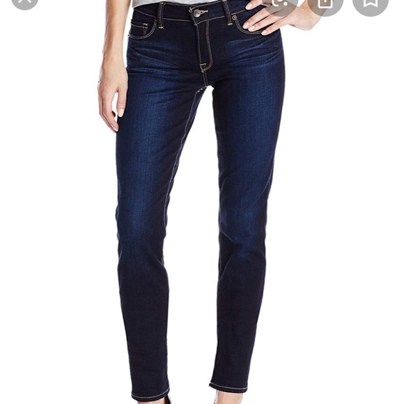Lucky Brand Denim - Lucky Brand Sofia Skinny Jeans Dark Wash